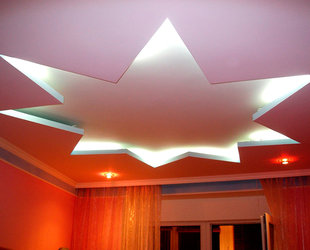 Подвесной потолок звезда